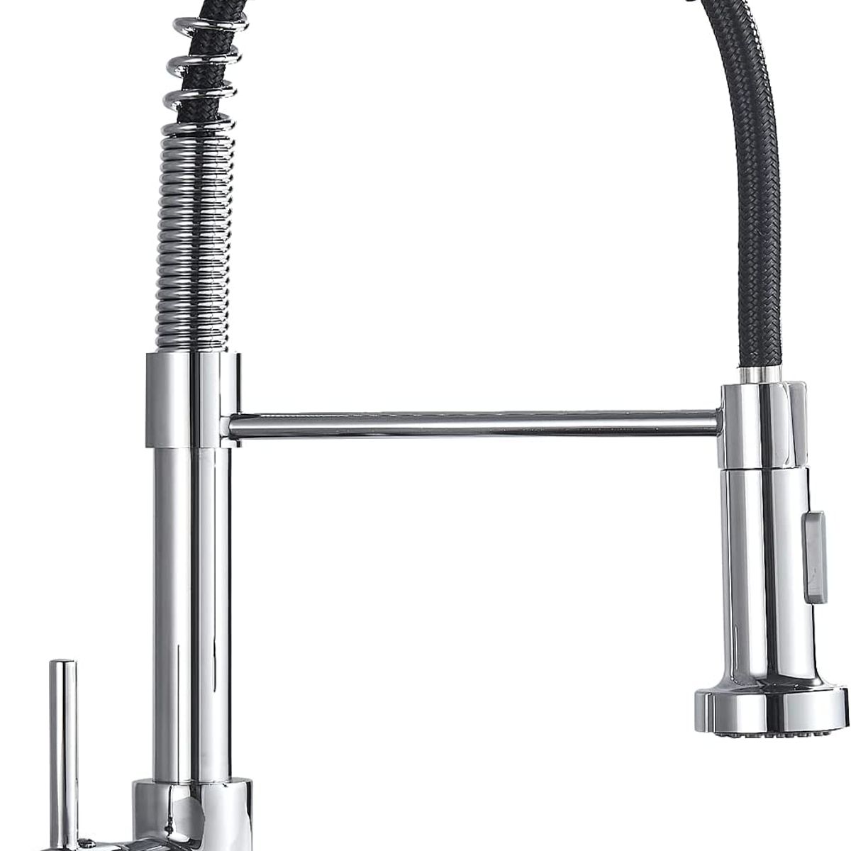 PUREPOWER - Grifo de cocina para lavaplatos monocromado extensible