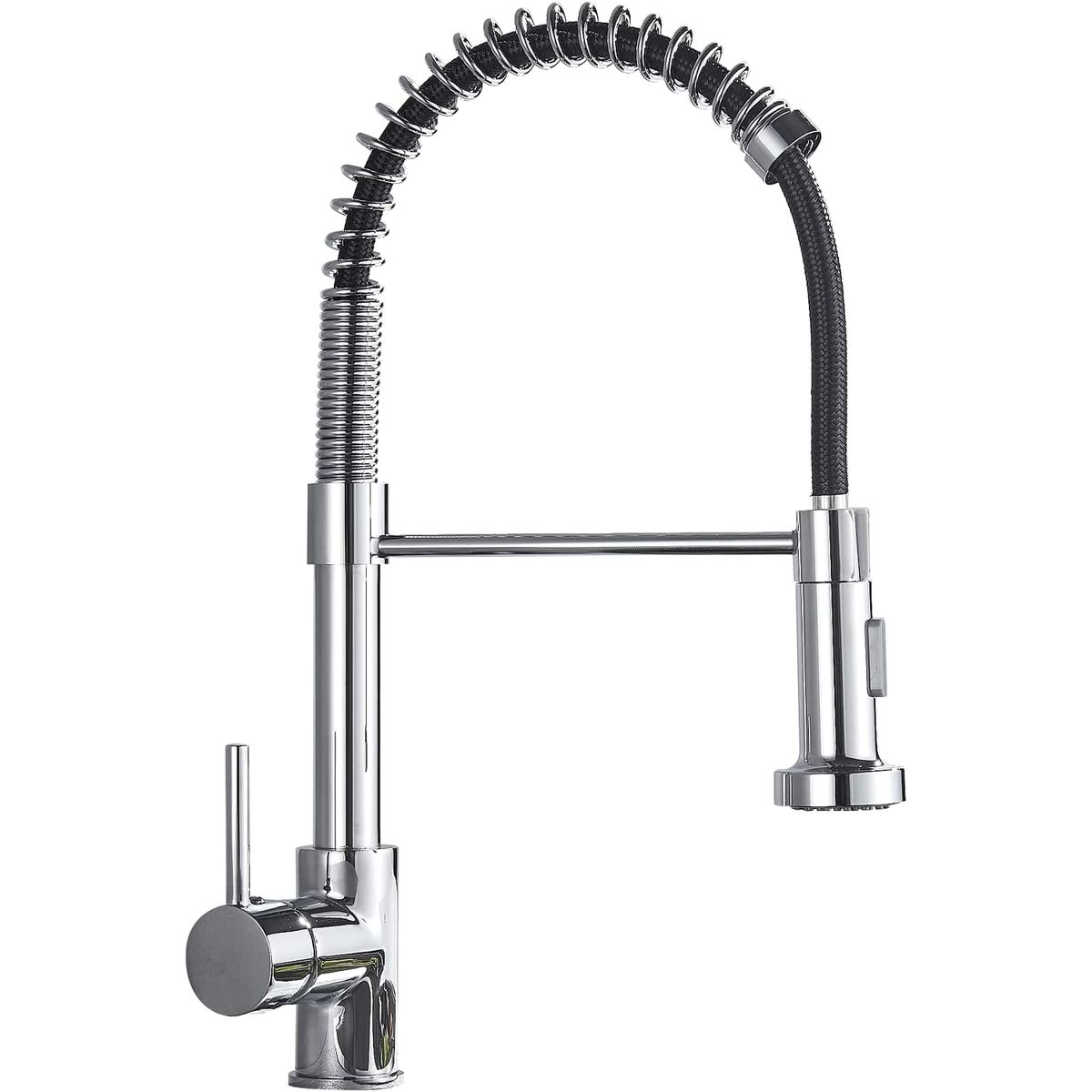 PUREPOWER - Grifo de cocina para lavaplatos monocromado extensible