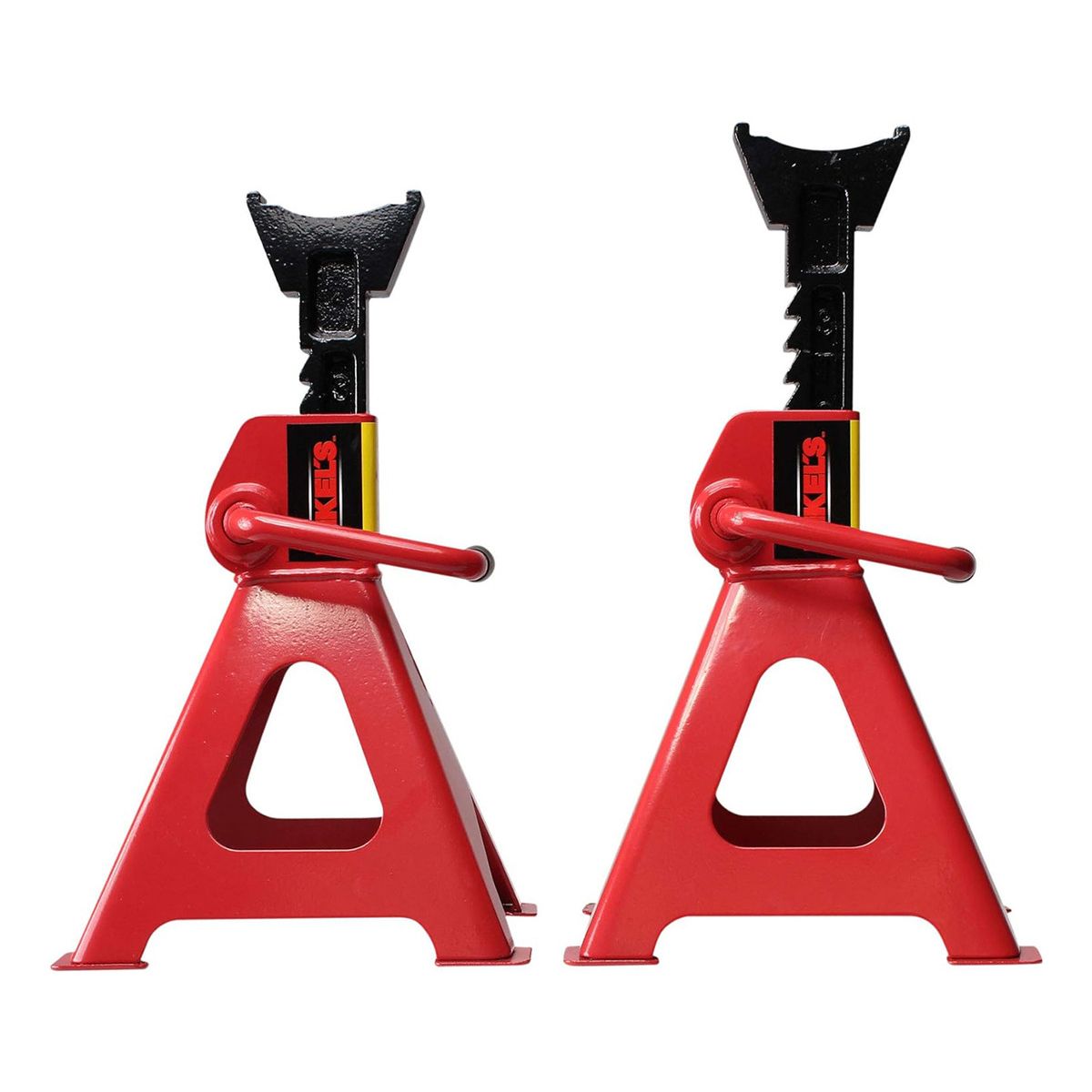 GENERICO - 2 Banquillo Mecánico 3 Ton Caballete Soporta Gata Hidráulica