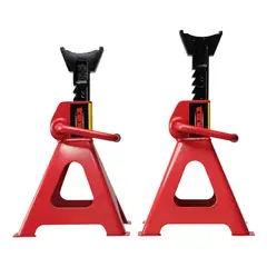 GENERICO - 2 Banquillo Mecánico 3 Ton Caballete Soporta Gata Hidráulica