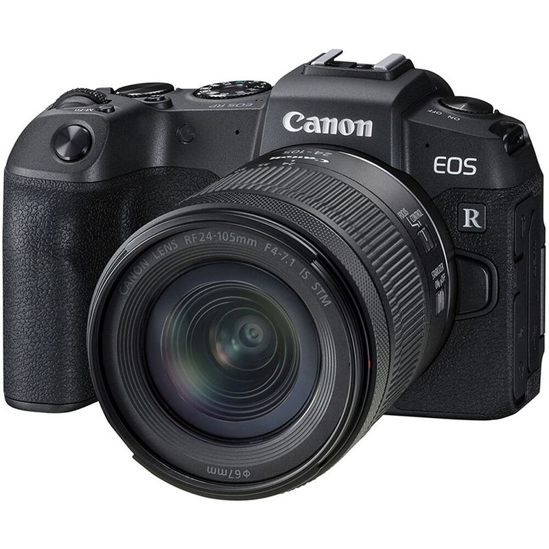 CANON - Canon EOS RP Sin Espejo Cámara Con 24-105mm f/4-7.1 Lente - Negro