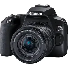 CANON - EOS 250D Cámara Kit Con 18-55mm STM Lente - Negro