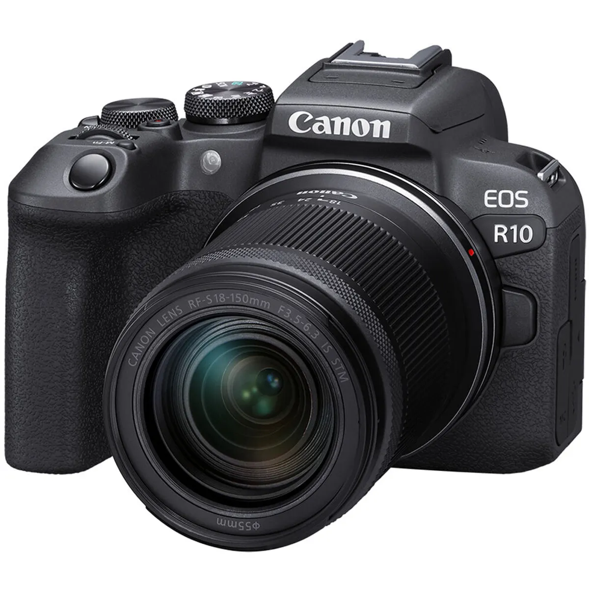 CANON - Canon EOS R10 Sin Espejo Cámara Kit Con 18-150mm IS STM Lente - Negro