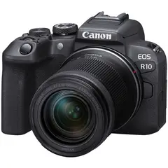 CANON - EOS R10 Sin Espejo Cámara Con 18-150mm Lente - Negro