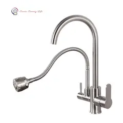 PUREPOWER - Grifo de cocina flexible monomando