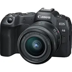 CANON - EOS R8 Sin Espejo Cámara Con 24-50mm f/4.5-6.3 IS STM - Negro