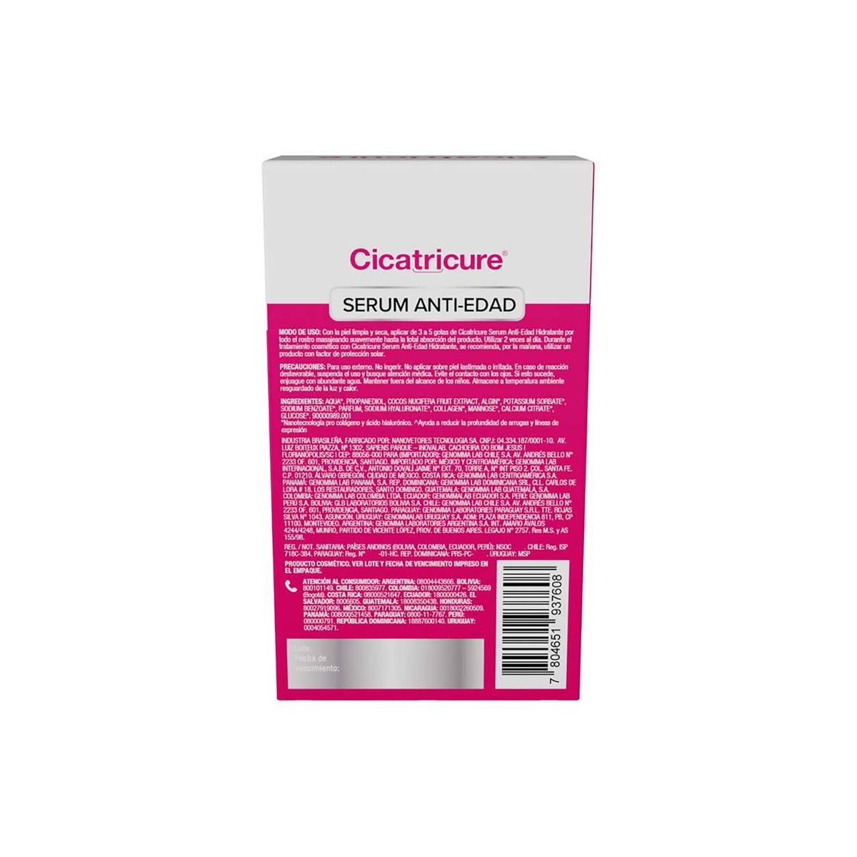 CICATRICURE - SERUM ANTI-EDAD HIDRATANTE 30ML