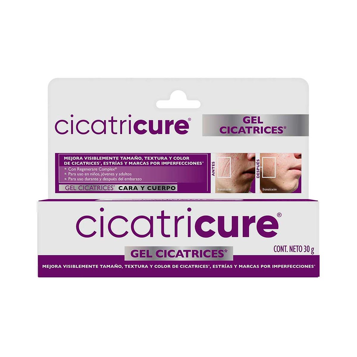 CICATRICURE - GEL CICATRICES Y ESTRIAS 30 G
