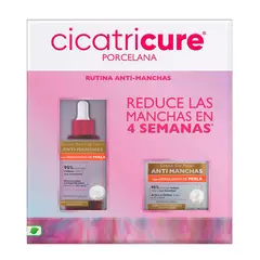 CICATRICURE - PACK PORCELANA SÉRUM PEELING 30ML + PORCELANA CREMA GEL 50GR