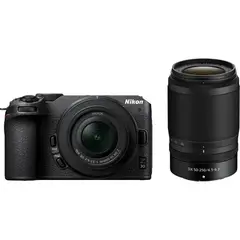 NIKON - Z30 Sin Espejo Cámara Kit Con 16-50mm Y 50-250mm Lente - Negro
