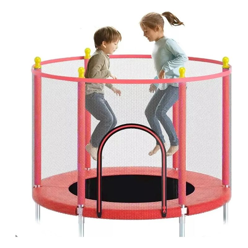 VERCI - Mini Trampolin  140cm Cama Elastica Pequeña Para Niños