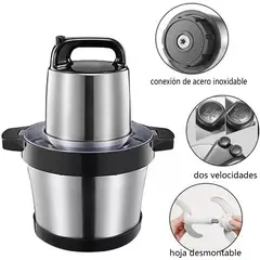 VERCI - Picadora Moledora Eléctrica Carnes Verduras Fruta 12l