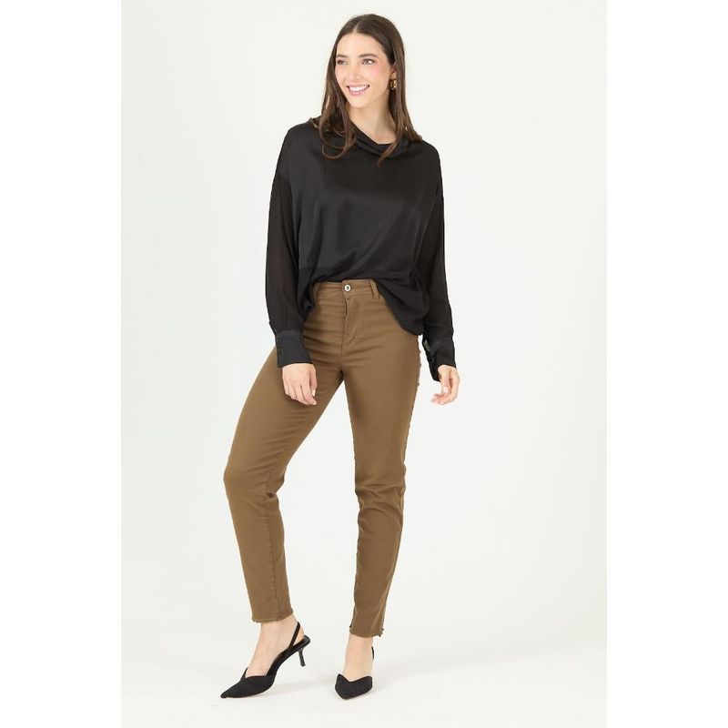 PRIVILEGE - Jeans slim fit tabaco PRIVILEGE 2288 - Café
