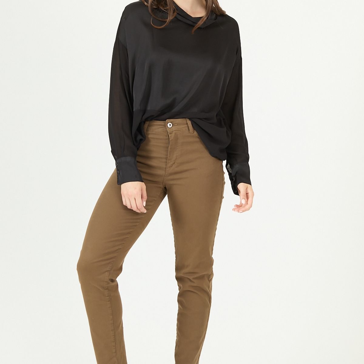 PRIVILEGE - Jeans slim fit cafe 2288