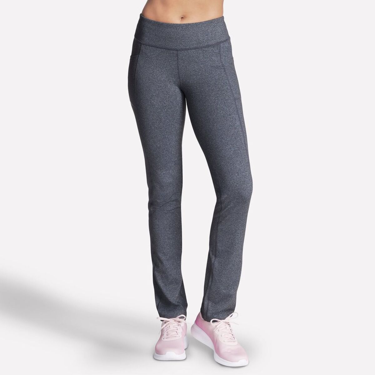 SKECHERS - Pantalón de Buzo Mujer The Gowalk Og Gris Skechers
