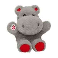 BUILD A BEAR - Mini peluche hipopótamo con corazones