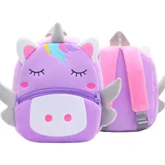 BLWOENS - Mochilas escolares para niñas - Violeta