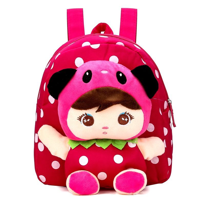 BLWOENS - Mochilas escolares para niñas - Rojo