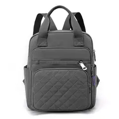BLWOENS - Mochilas escolares para niñas - Gris