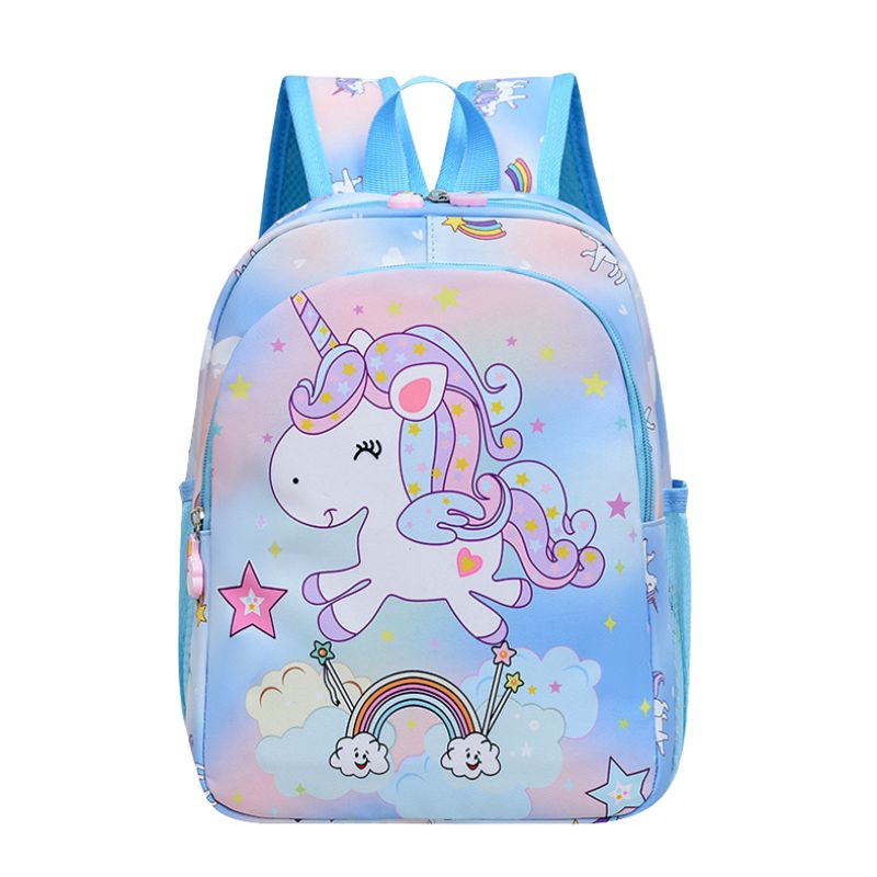 BLWOENS - Mochilas escolares para niñas - Azul
