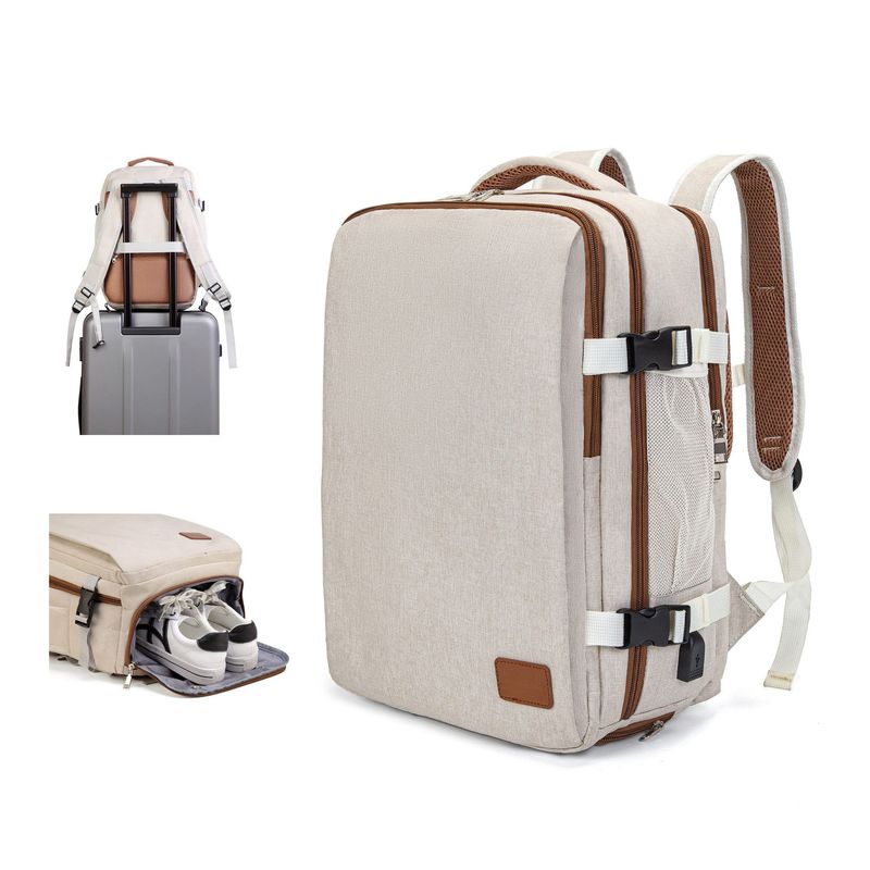 BLWOENS - Mochila de viaje de gran capacidad con hombros