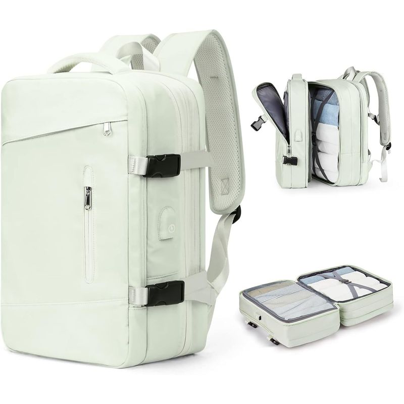 BLWOENS - Mochila de viaje de gran capacidad con hombros