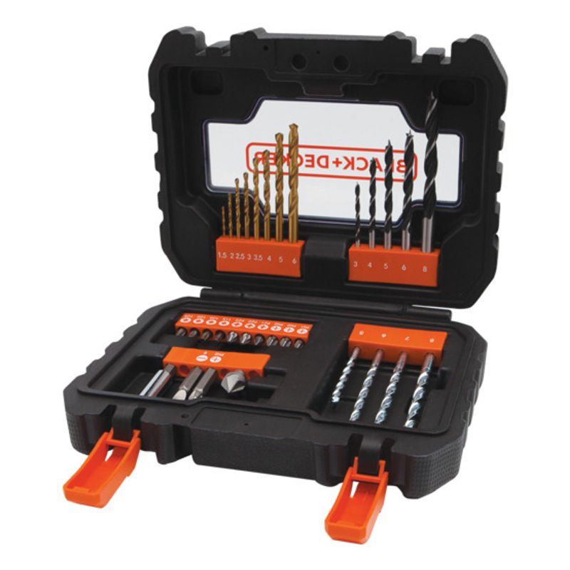 BLACK+DECKER - Set Puntas 50 Piezas Black+decker A7232-xj.- E.o
