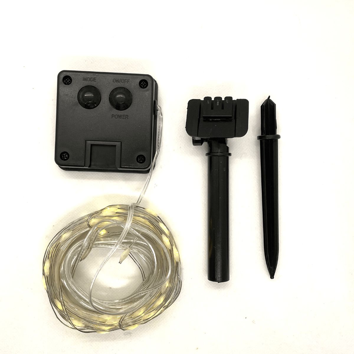 GENERICO - Luces Hada XL Solares - 5 m Luz Cálida IP65