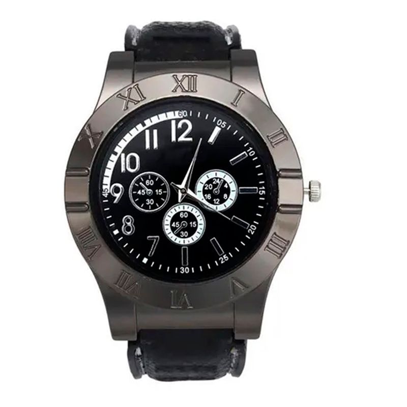 OFERTABKN - Reloj Para Hombre  Con Encendedor Recargable