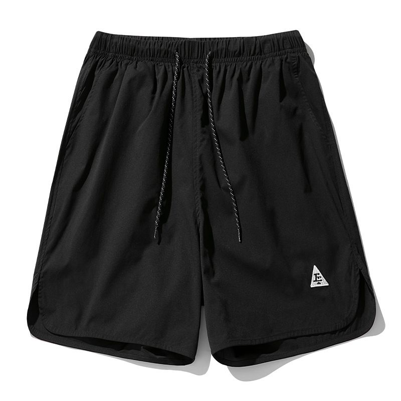 BLWOENS - Pantalones cortos casuales de verano para hombres - Negro