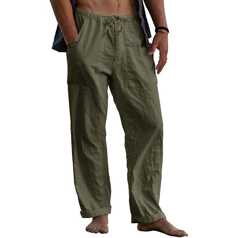 BLWOENS - Pantalones largos para hombres