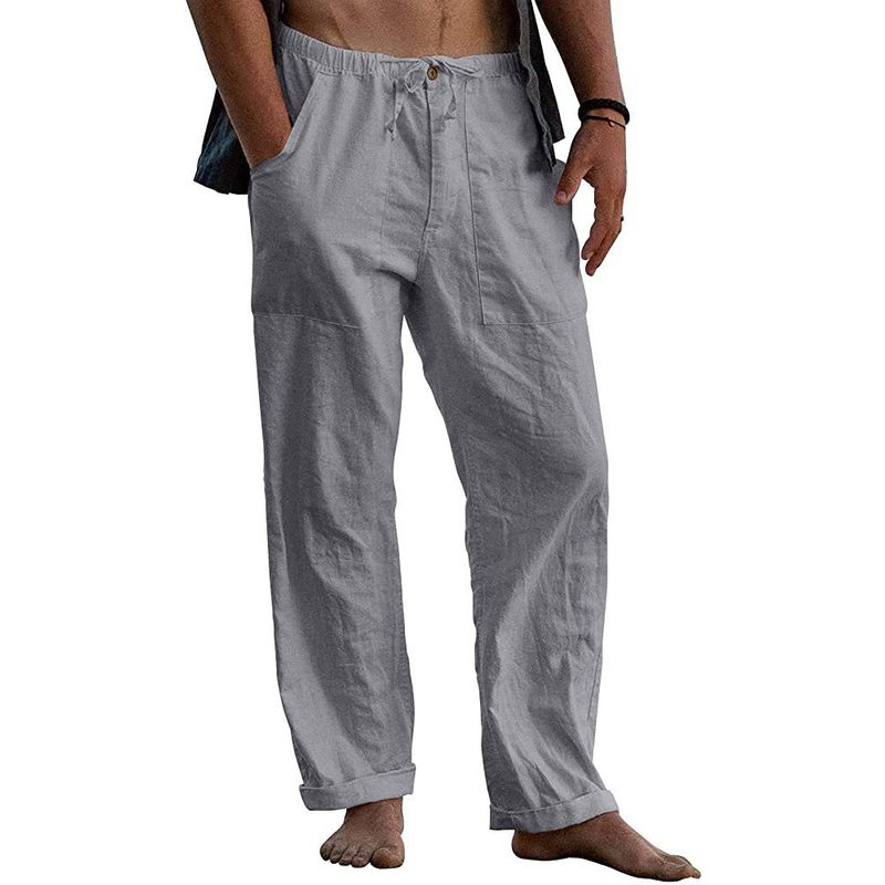 BLWOENS - Pantalones largos para hombres