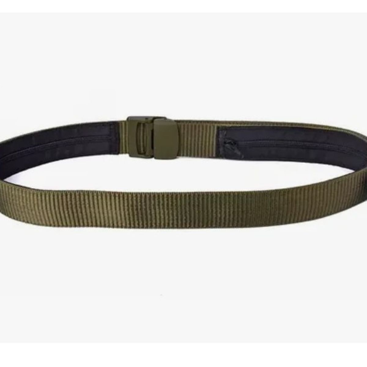 OFERTABKN - Correa Cinturon Para Hombre Con Bolsillo Y Cierre