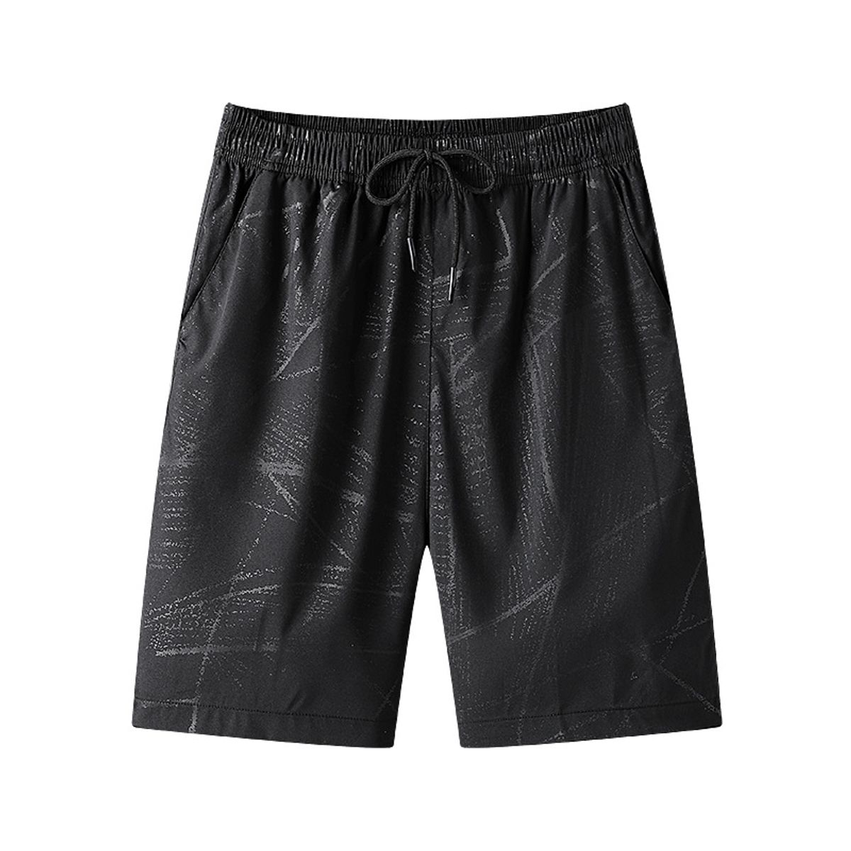 BLWOENS - Short Básico largo Hombre - Negro