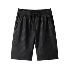 BLWOENS - Short Básico largo Hombre - Negro