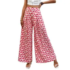 BLWOENS - Pantalones largos de pierna ancha para mujer