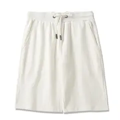 BLWOENS - Pantalones cortos casuales de verano para hombres - Blanco