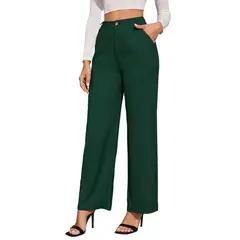 BLWOENS - Pantalones largos para mujeres - Verde