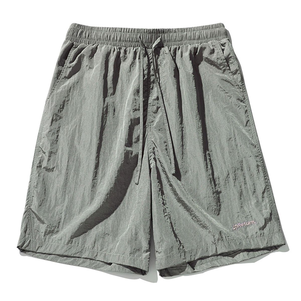 BLWOENS - Pantalones cortos casuales de verano para hombres - Gris