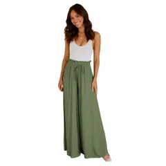 BLWOENS - Pantalón Mujer - Verde
