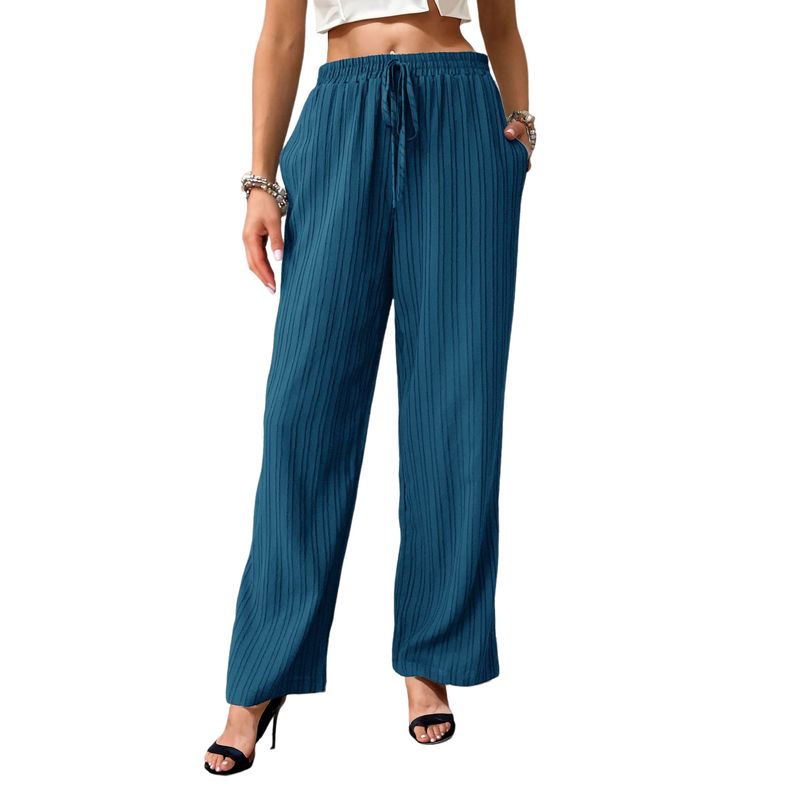 BLWOENS - Pantalones Mujer - Azul