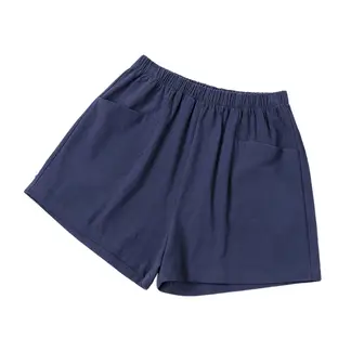 BLWOENS - Pantalones cortos casuales de verano para mujeres - Azul