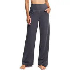 BLWOENS - Pantalones largos de primavera y otoño para mujer - Gris