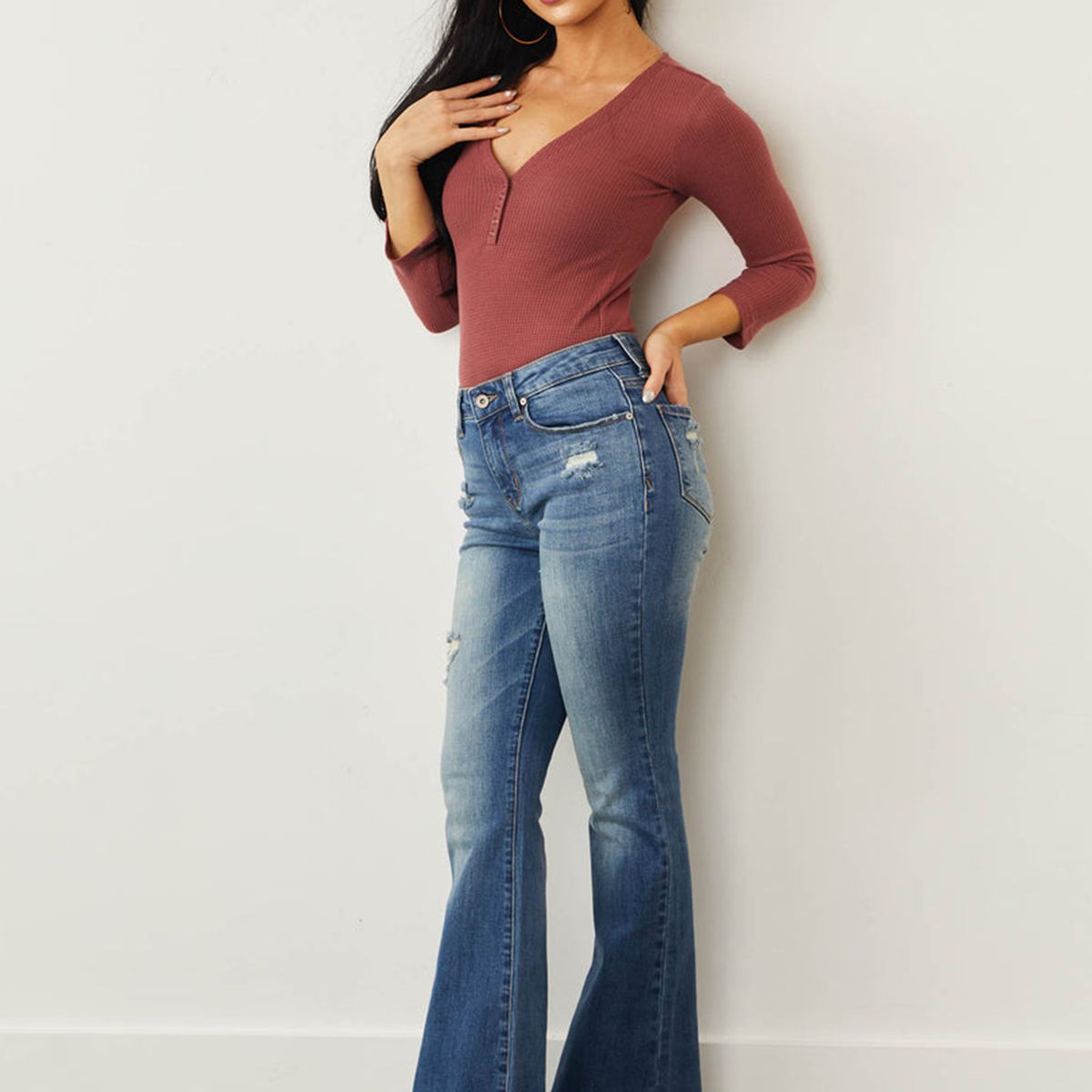 BLWOENS - Pantalón Mujer - Azul