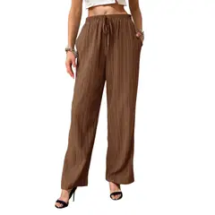 BLWOENS - Pantalones Mujer - Café