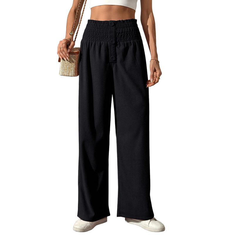 BLWOENS - Pantalones largos para mujeres - Negro