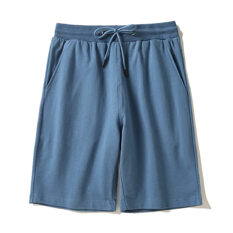 BLWOENS - Pantalones cortos casuales de verano para hombres - Azul