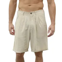BLWOENS - Pantalones cortos masculinos-Beige