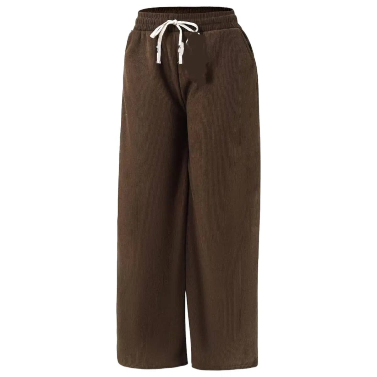 AGW - Pack 2 Pantalones Cotele  Mujer forrado