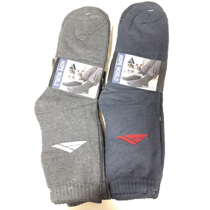 GENERICO - Pack 4 pares calcetines invierno con toalla hombre talla 39 a 45